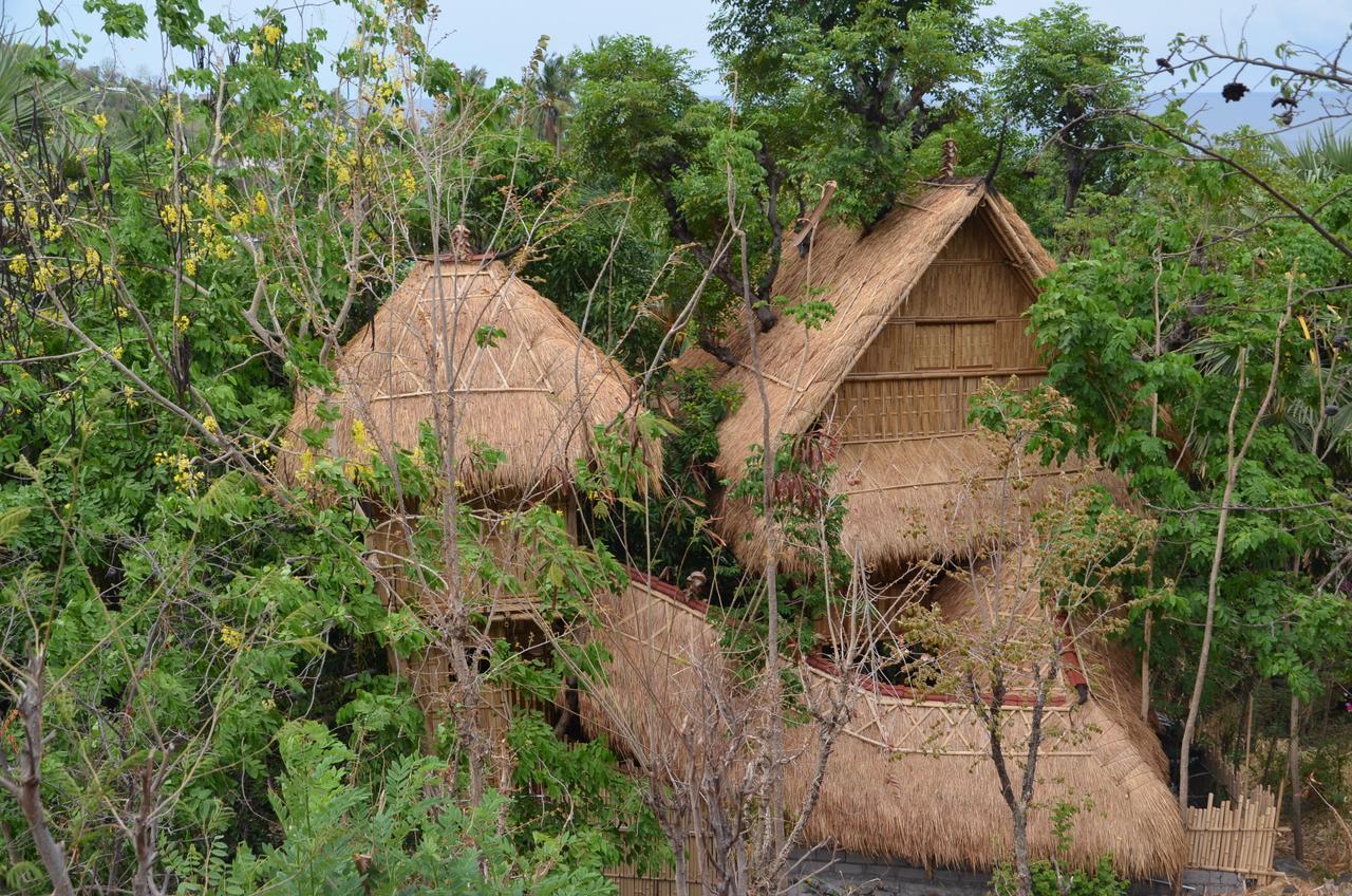 Hotel Eco Tree House Amed Bali Exterior foto